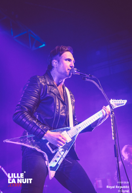 Royal Republic + Storm Orchestra à l&rsquo;Aéronef en live - photo n°26