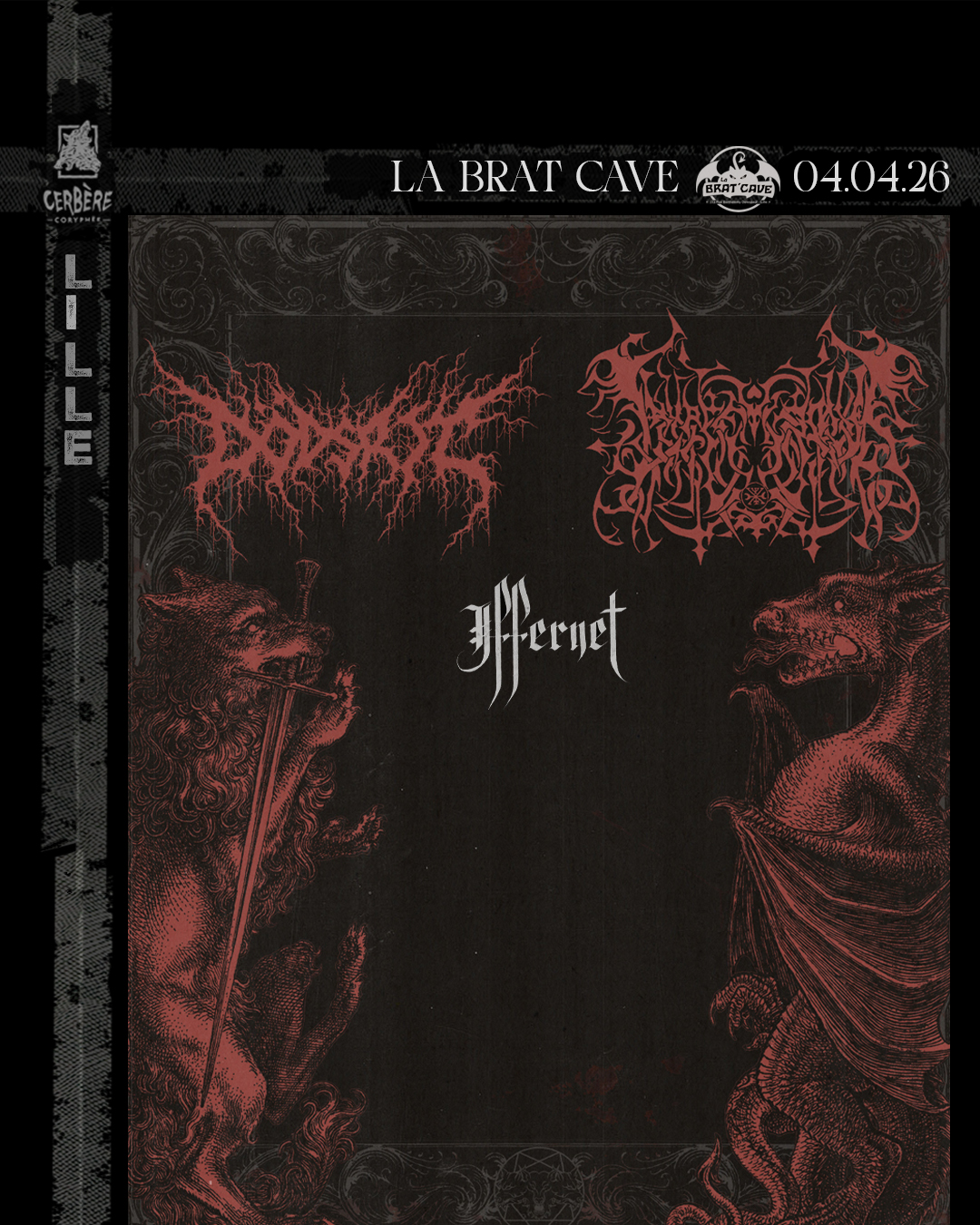 Lamp of Murmuur + Dödsrit + Iffernet