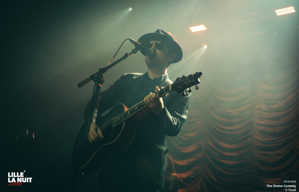 The Divine Comedy + Louis Aguilar à l&rsquo;Aéronef en live - photo n°19