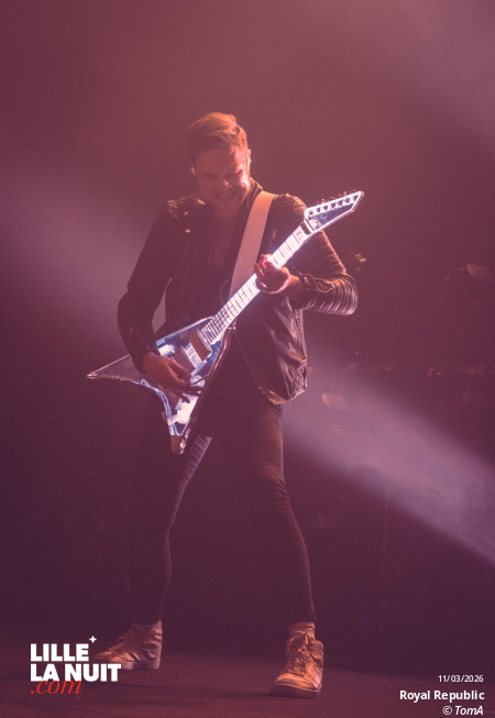 Royal Republic + Storm Orchestra à l&rsquo;Aéronef en live - photo n°13