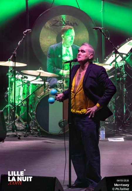 Morrissey au Zénith de Lille en live - photo n°3