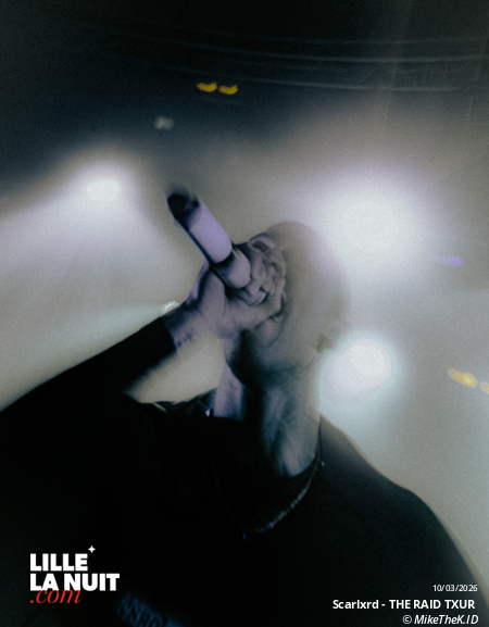 Scarlxrd au Splendid : THE RAID TXUR en live - photo n°12