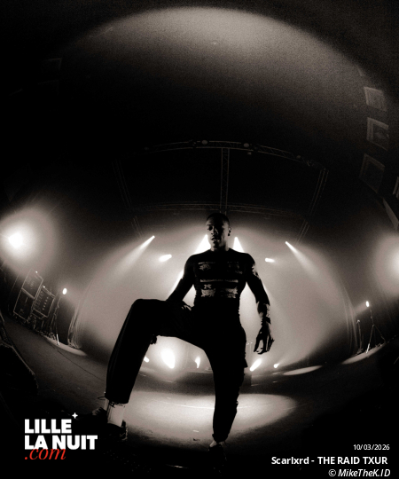 Scarlxrd au Splendid : THE RAID TXUR en live - photo n°22