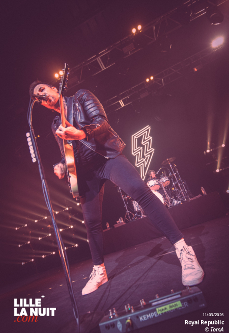 Royal Republic + Storm Orchestra à l&rsquo;Aéronef en live - photo n°5