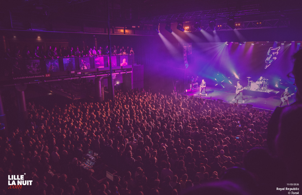 Royal Republic + Storm Orchestra à l&rsquo;Aéronef en live - photo n°3