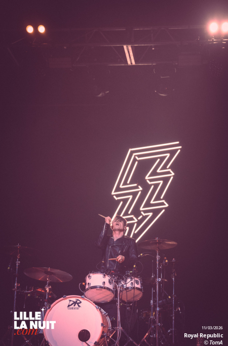 Royal Republic + Storm Orchestra à l&rsquo;Aéronef en live - photo n°9