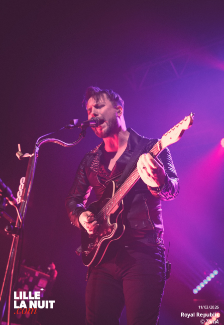 Royal Republic + Storm Orchestra à l&rsquo;Aéronef en live - photo n°23