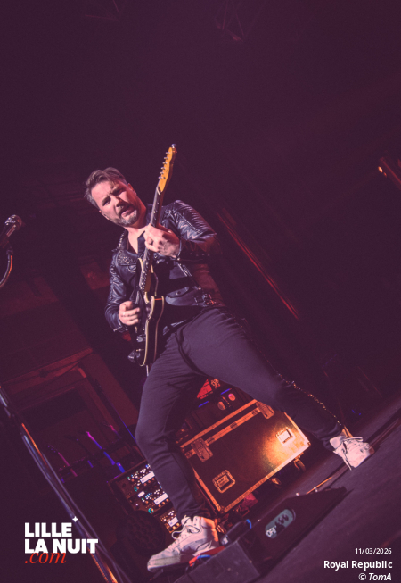 Royal Republic + Storm Orchestra à l&rsquo;Aéronef en live - photo n°29