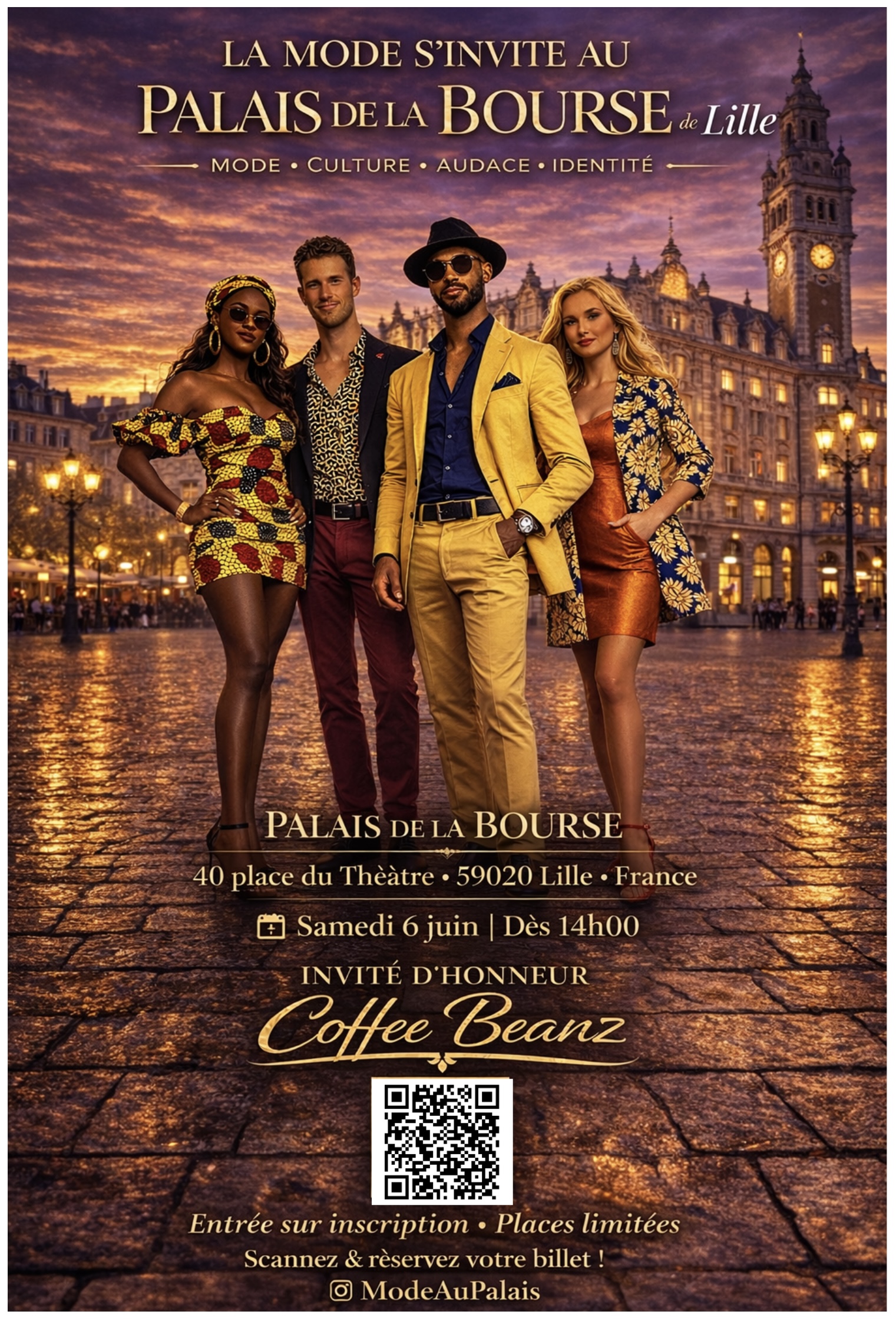 La mode s’invite au Palais de La Bourse