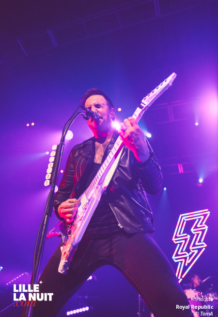 Royal Republic + Storm Orchestra à l&rsquo;Aéronef en live - photo n°17