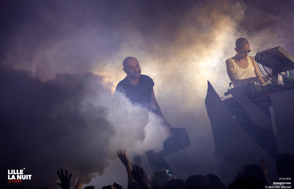 Kompromat + M4R4 au Métaphone en live - photo n°18