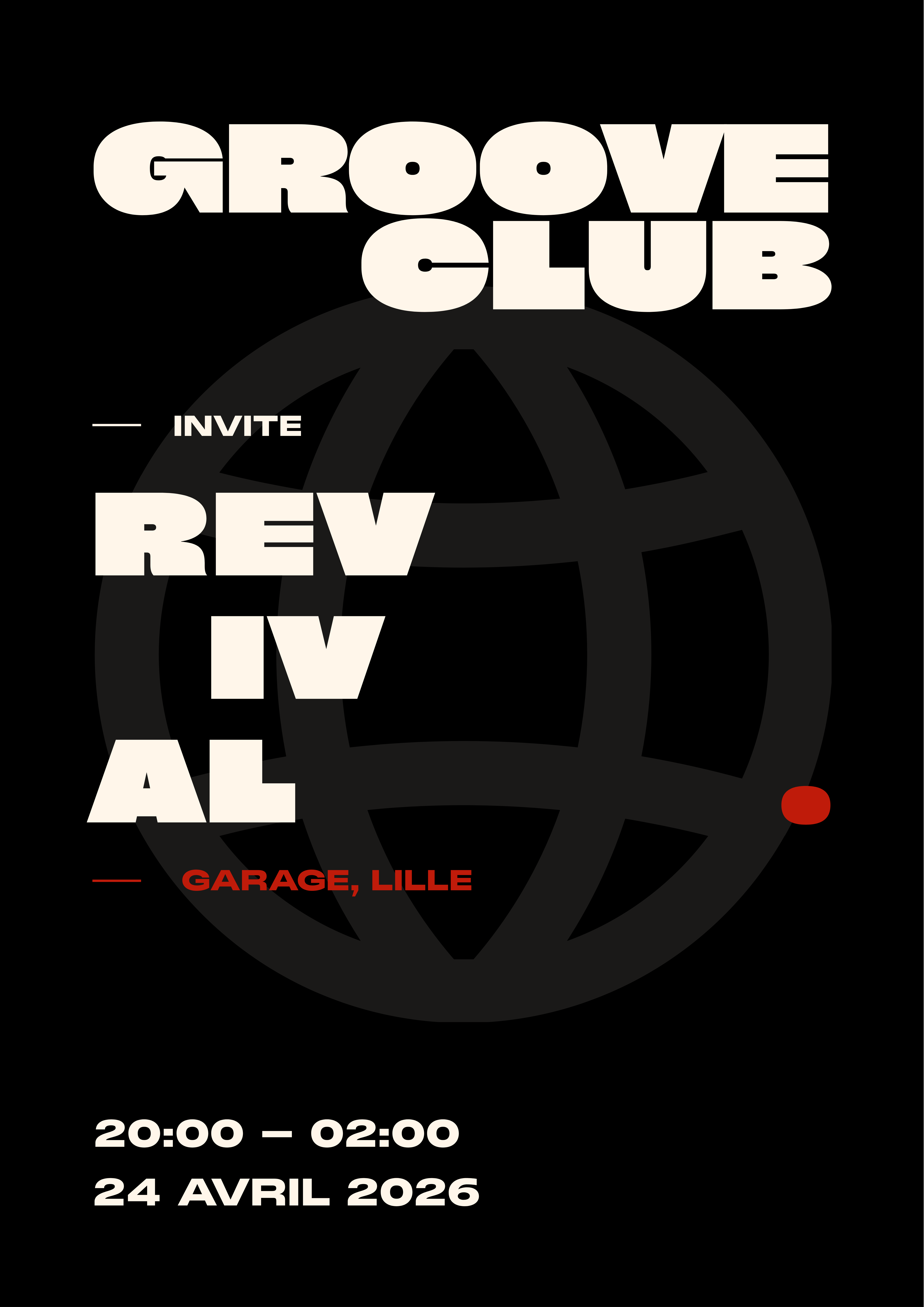 Groove Club invite Revival