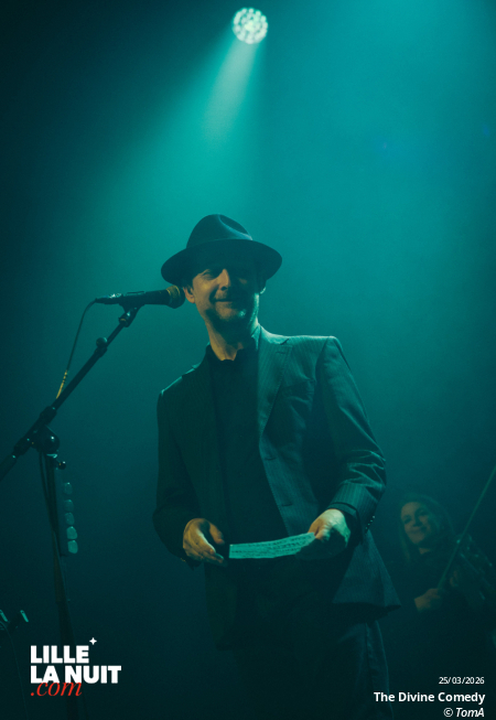 The Divine Comedy + Louis Aguilar à l&rsquo;Aéronef en live - photo n°10