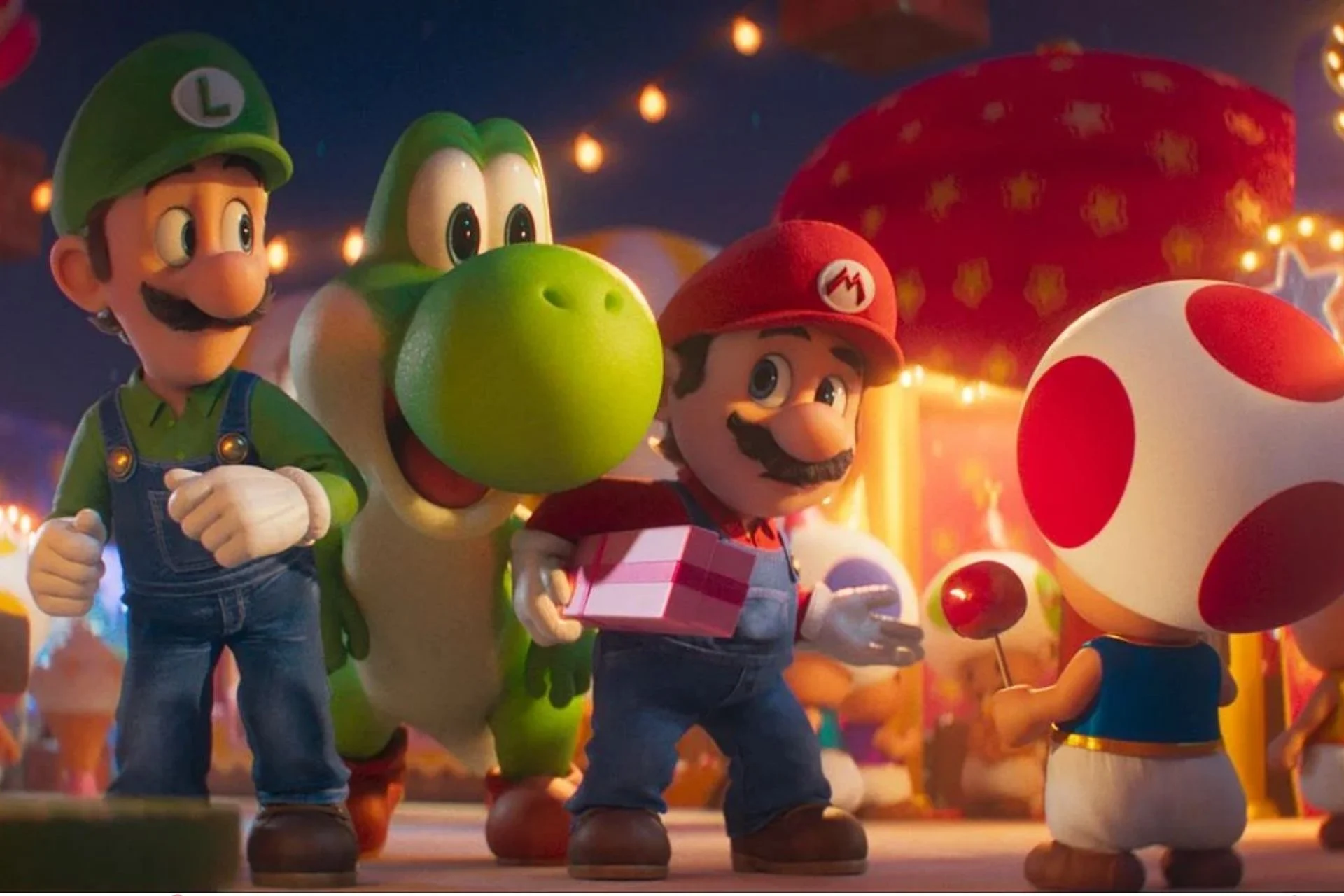Super Mario Galaxy au Kinepolis Lomme : une salle spéciale pour une immersion totale dans le film
