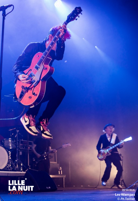 Les Wampas + Laurie Wright à l&rsquo;Aéronef en live - photo n°1