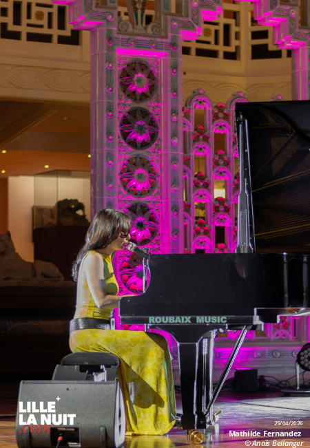 Mathilde Fernandez à la Piscine Musée d&rsquo;art et d&rsquo;industrie à Roubaix en live - photo n°4