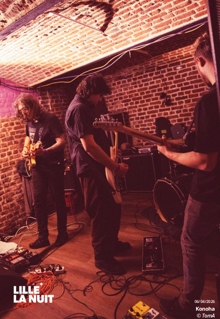 Lorem Ipsum + Konoha + Chevalier au High Voltage en live - photo n°1