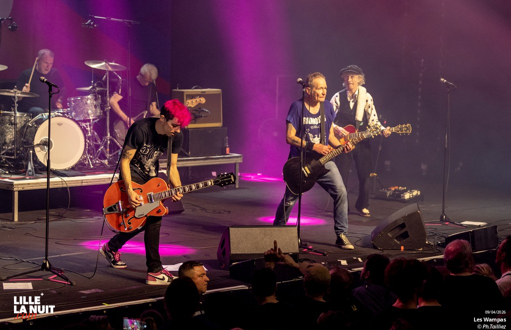 Les Wampas + Laurie Wright à l&rsquo;Aéronef en live - photo n°8