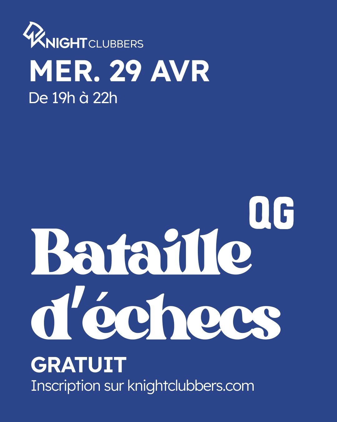 Bataille d&rsquo;échecs au Quartier Général