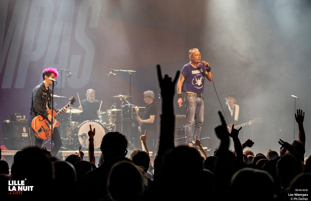 Les Wampas + Laurie Wright à l&rsquo;Aéronef en live - photo n°48