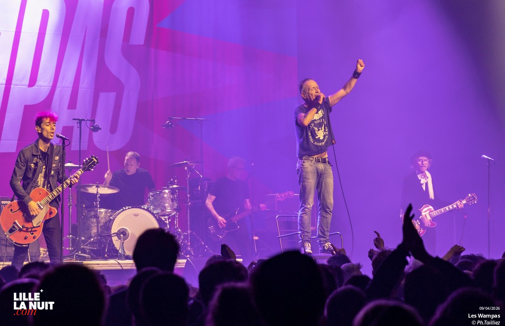 Les Wampas + Laurie Wright à l&rsquo;Aéronef en live - photo n°17