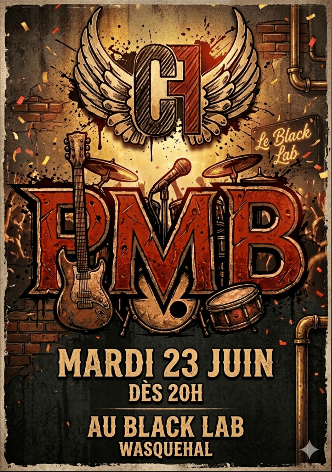 PMB + Concrete Feather 