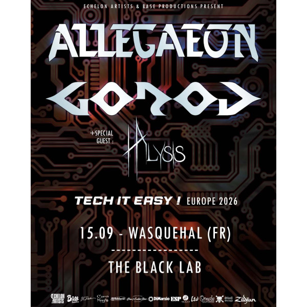 Allegaeon + Gorod + HALYSIS