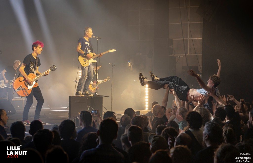 Les Wampas + Laurie Wright à l&rsquo;Aéronef en live - photo n°57