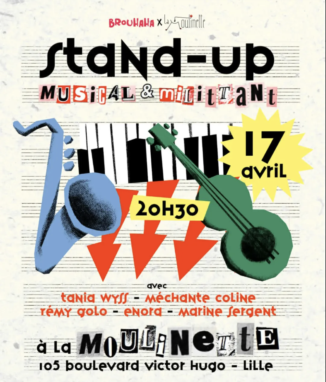 Stand-up musical et militant