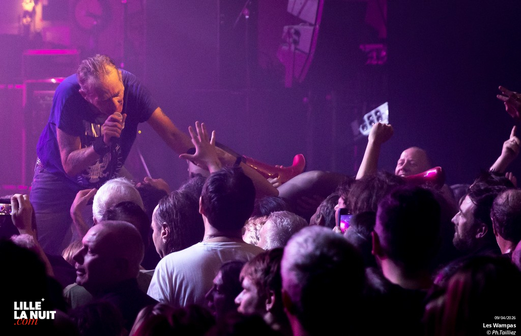 Les Wampas + Laurie Wright à l&rsquo;Aéronef en live - photo n°3