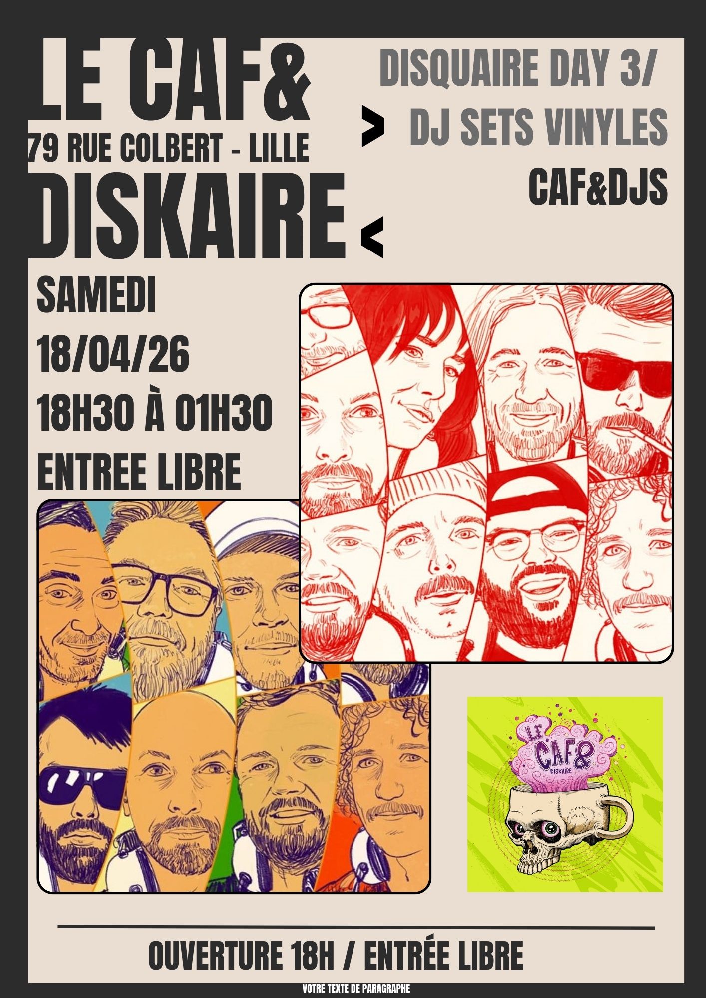 Caf&dj&rsquo;s #11 : spécial disquaire day