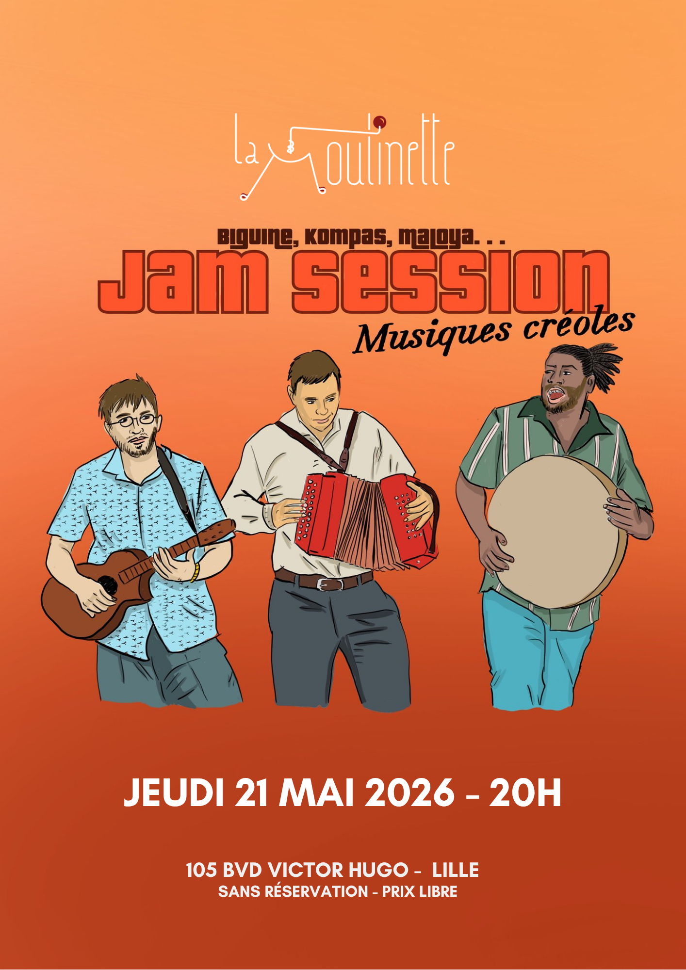 Concert + Jam Musiques Créoles