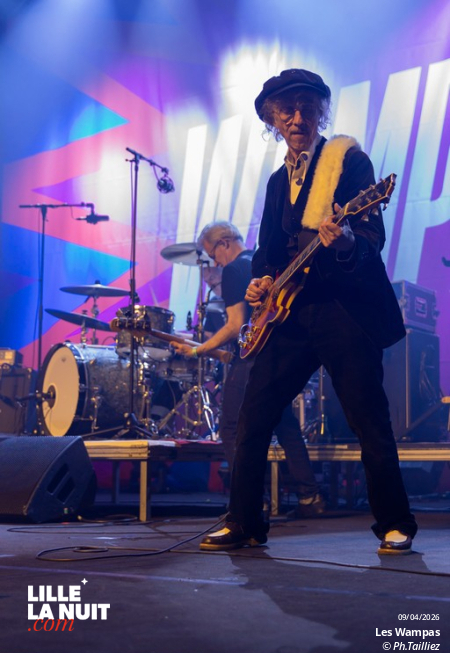 Les Wampas + Laurie Wright à l&rsquo;Aéronef en live - photo n°24