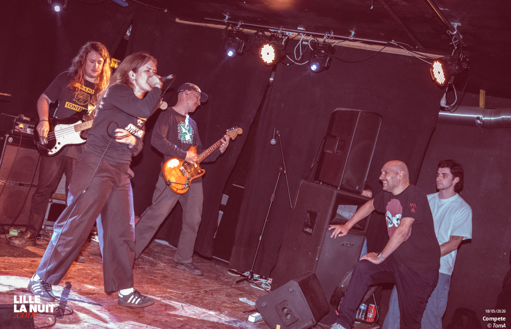 Marmul + Compete + Turn Of Phrase à la Brat Cave en live - photo n°2