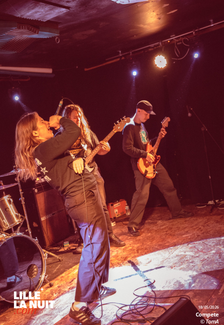 Marmul + Compete + Turn Of Phrase à la Brat Cave en live - photo n°4