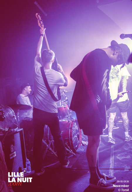 November + State Power + Grove Street à La Bulle Café en live - photo n°14