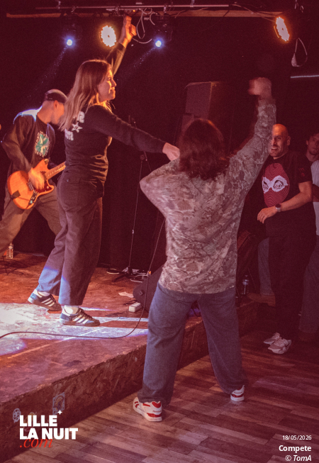 Marmul + Compete + Turn Of Phrase à la Brat Cave en live - photo n°8