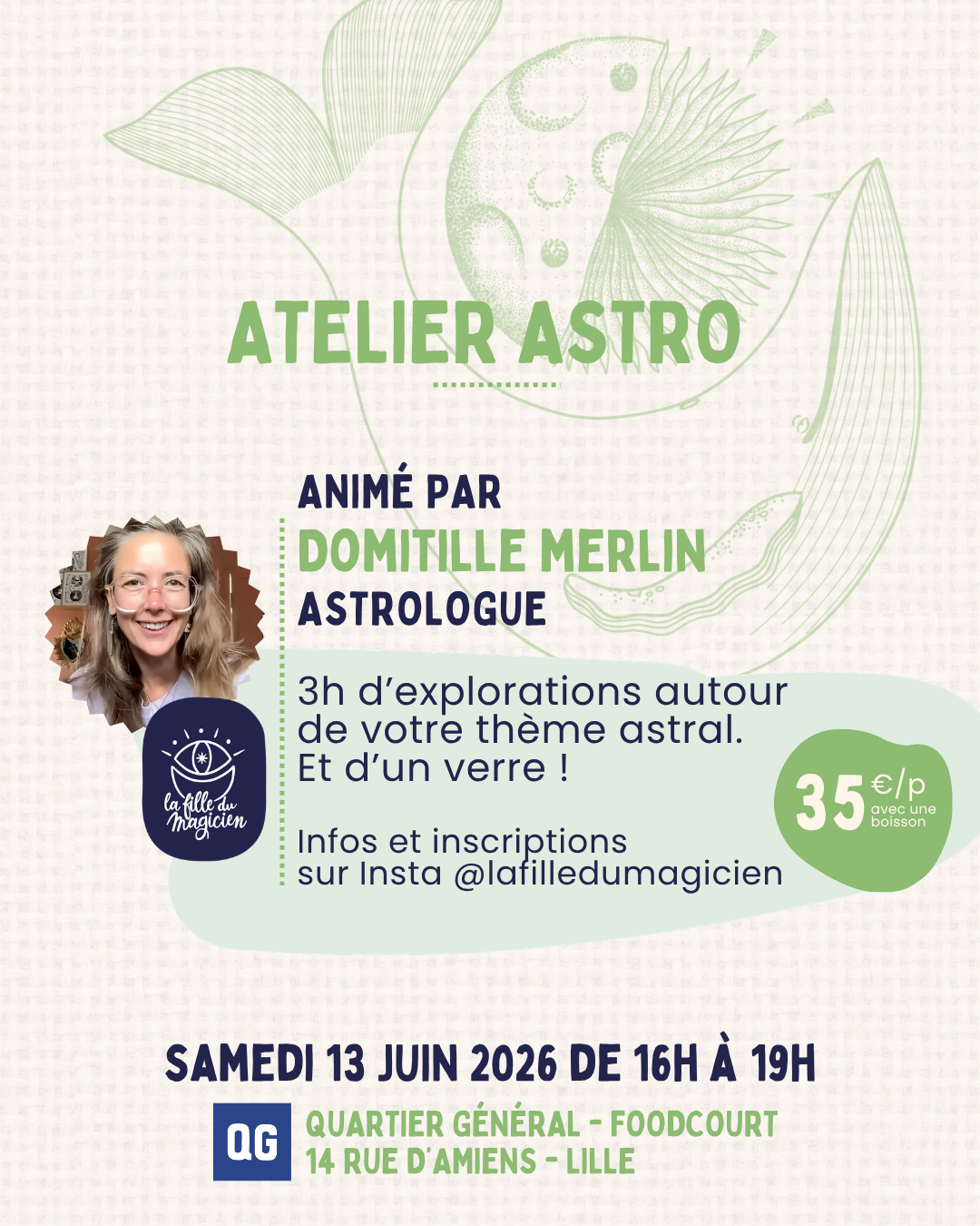 Initiation à l&rsquo;astrologie au QG