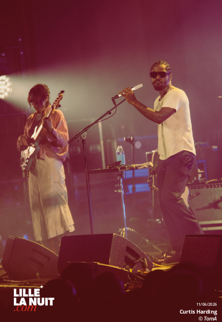 Curtis Harding + Sorvina à l&rsquo;Aeronef en live - photo n°1