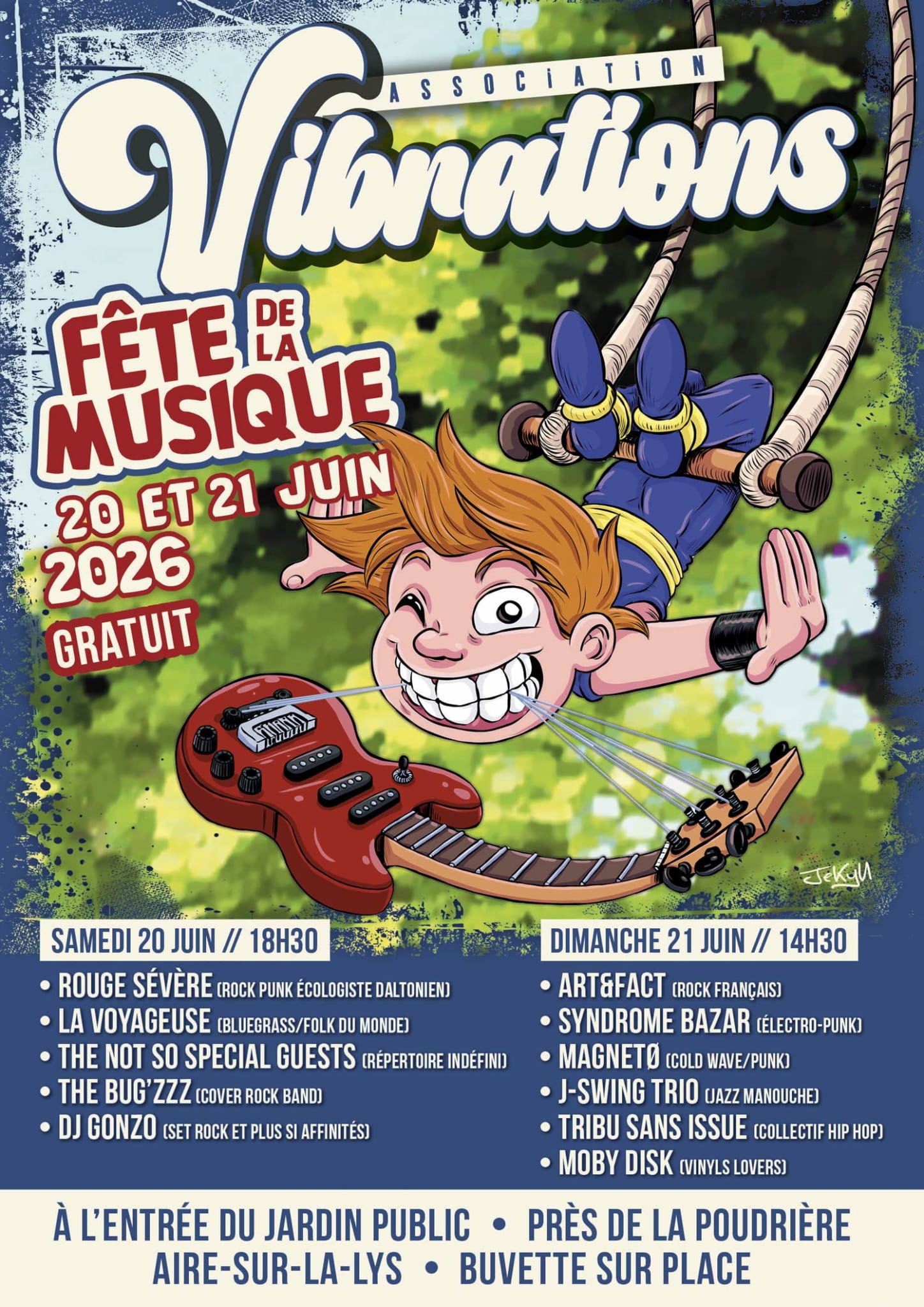 L&rsquo;association Vibrations fête la musique