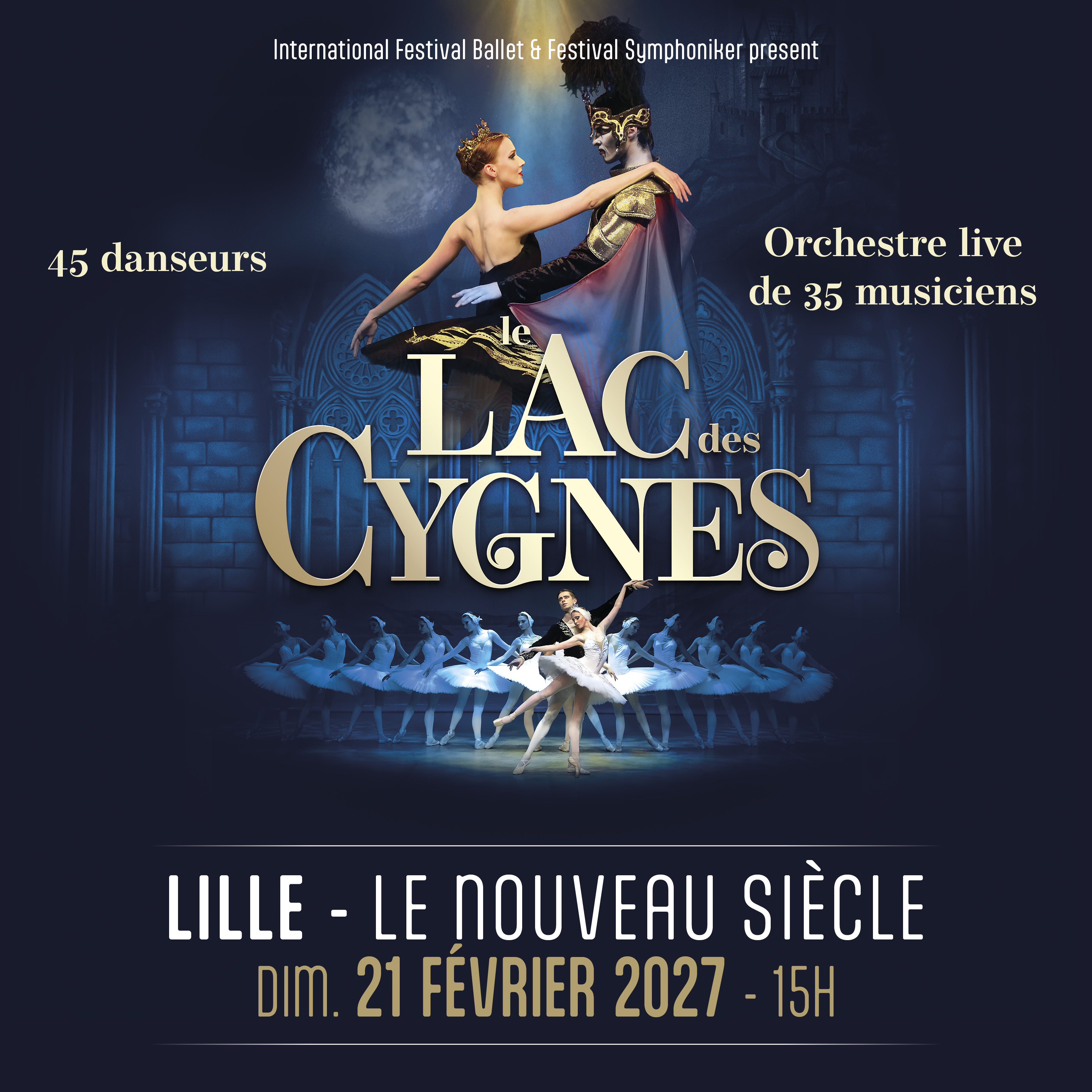 Lac des cygnes – L’International Festival Ballet