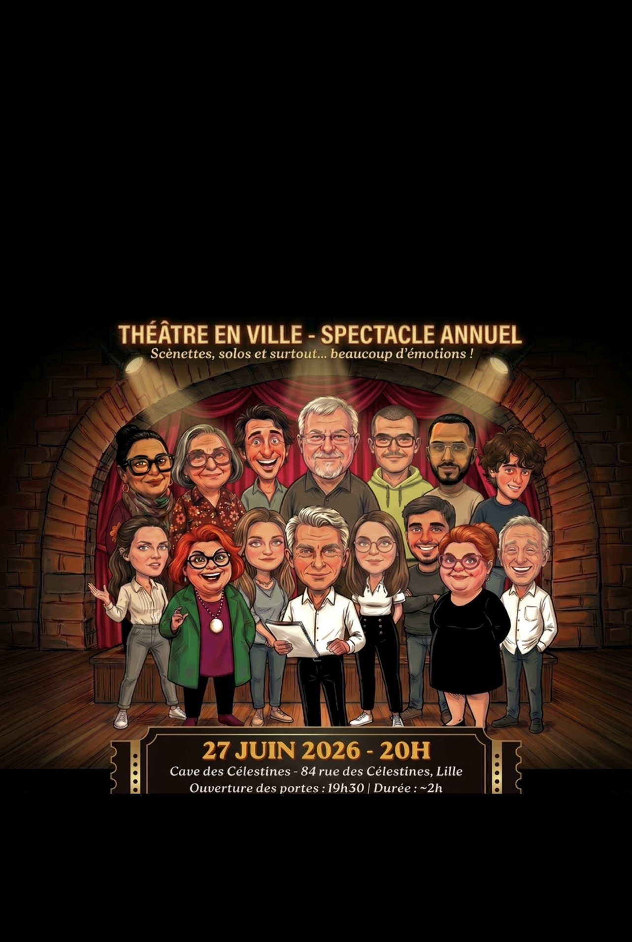 Théâtre en ville – Le spectacle annuel
