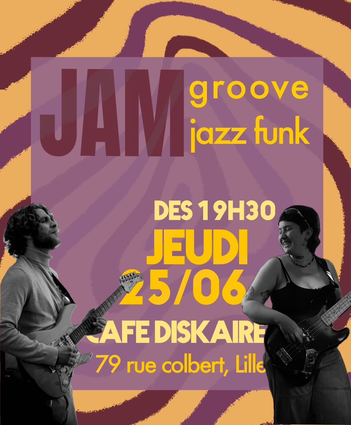 Jam Groove au Caf&Diskaire