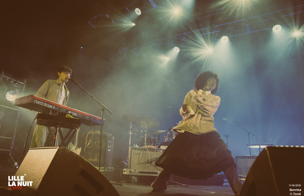 Curtis Harding + Sorvina à l&rsquo;Aeronef en live - photo n°5