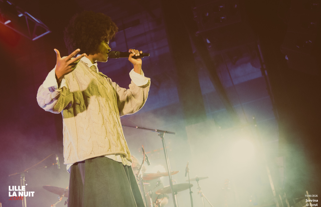 Curtis Harding + Sorvina à l&rsquo;Aeronef en live - photo n°15