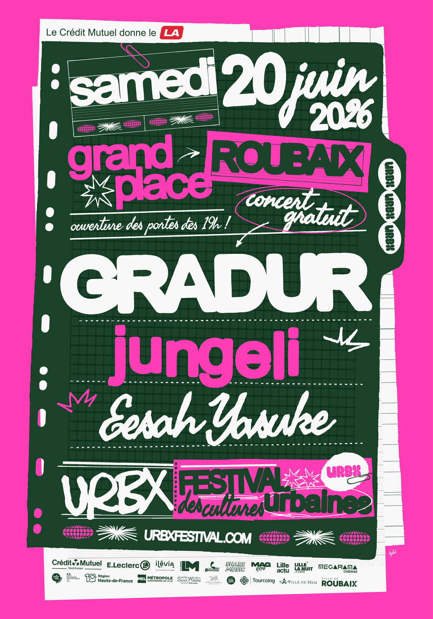 URBX Festival – Concert Grand&rsquo;Place