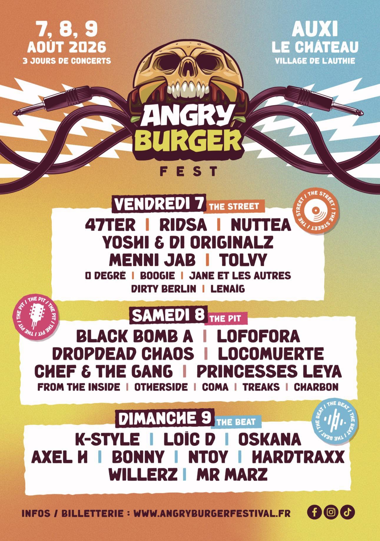 Angry Burger Festival 2026