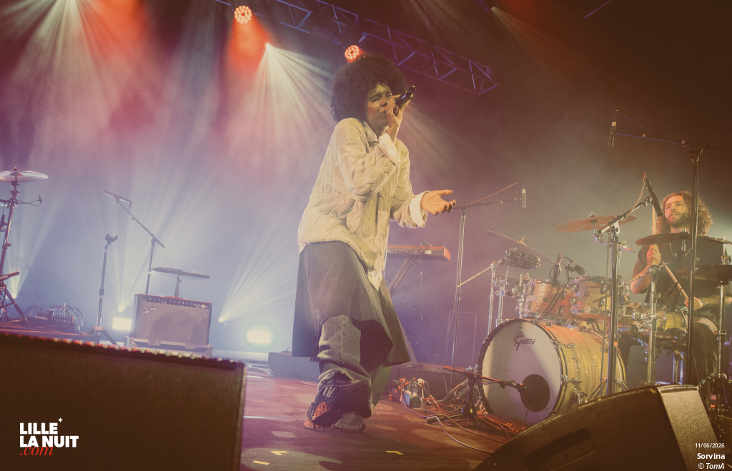 Curtis Harding + Sorvina à l&rsquo;Aeronef en live - photo n°6