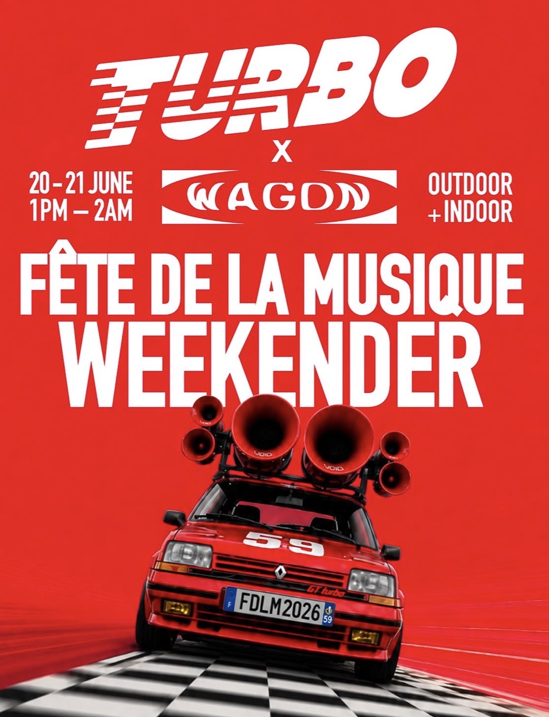 La Fête de la Musique au Wagon x Turbo