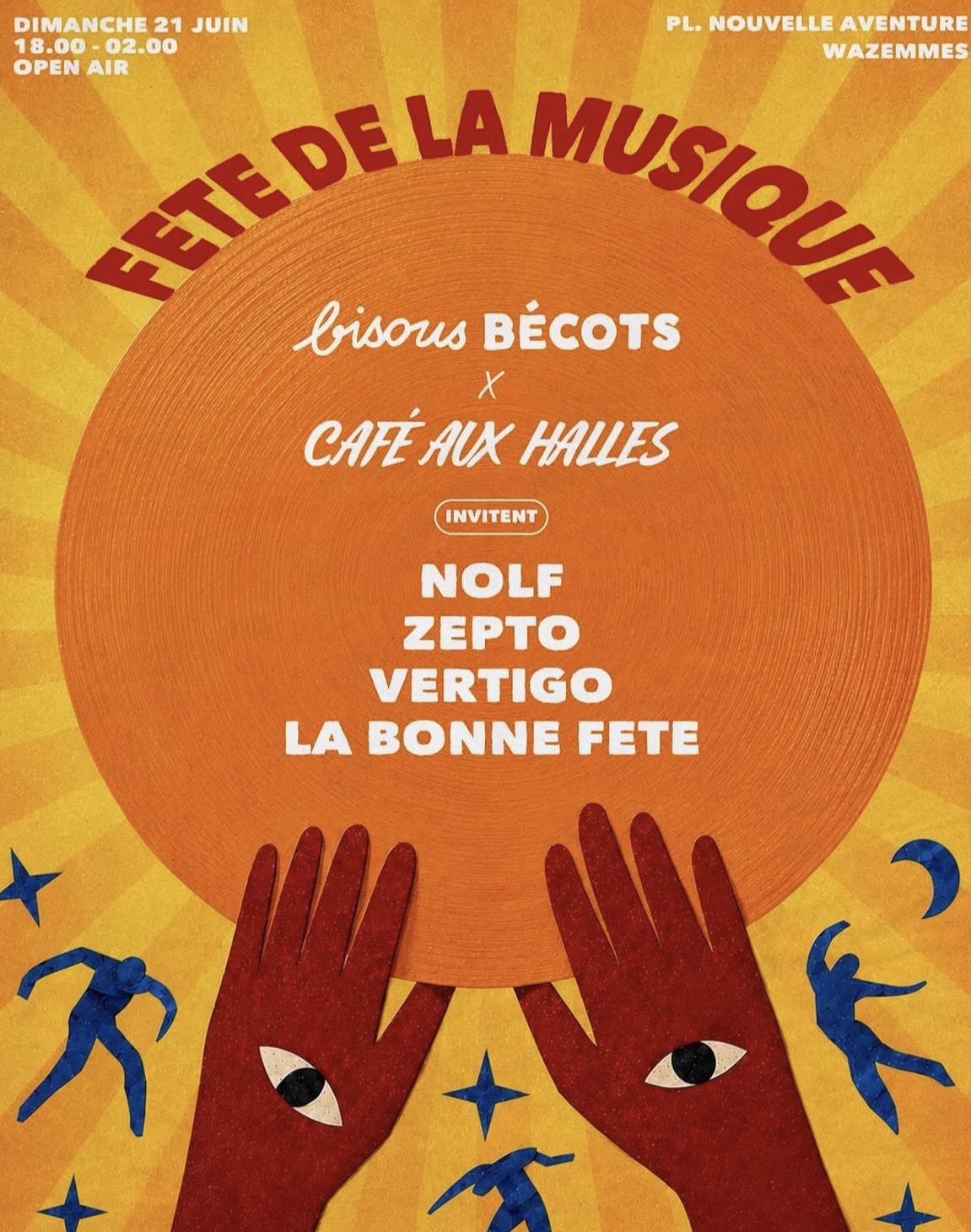 La Fête de la Musique Café Aux Halles x Bisous Bécots